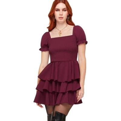 KILLSTAR дамска рокля KILLSTAR - Thorned Kiss - Purple - KSRA014275