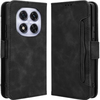 Xiaomi Кожен Калъф Портфейл за Xiaomi Redmi Note 14 Pro+ 5G / Note 14 Pro 5G / Poco X7 5G - Множество Слотове, Джоб за Банкноти, Двоен Магнит, Свалящ се Държач, Вкл. Протектор - 5 Цвята