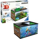 Ravensburger 3D Puzzle 112869 Úložná škatuľa Minecraft 216 dielikov