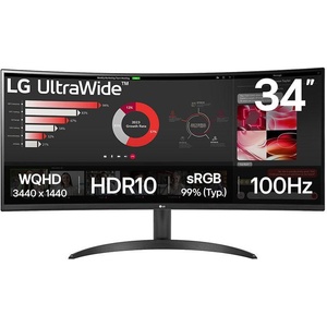 LG 34WR50QK-B Монитори