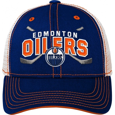 Outerstuff Edmonton Oilers Lockup Meshback Adjustable dětská – Hledejceny.cz