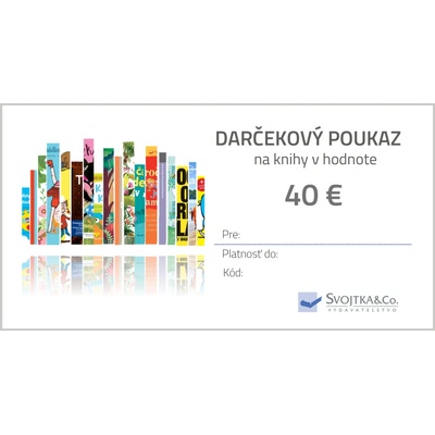 Darčekový poukaz - 40 €