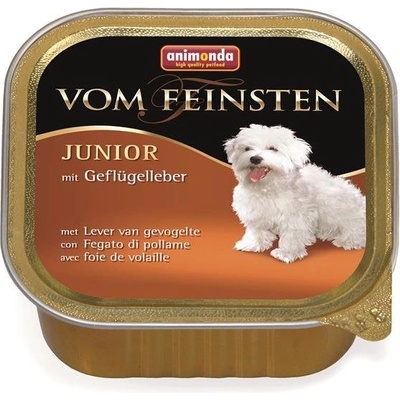 Animonda Vom Feinsten Junior Dog hydinová pečeň 150 g