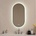 Inter Ceramic Огледало за баня с вградено LED осветление Capri, 45х90 см