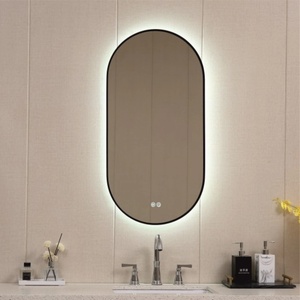 Inter Ceramic Огледало за баня с вградено LED осветление Capri, 45х90 см