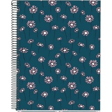Miquelrius poznámkový blok Blue Daisies A4 linajkový 120 listov