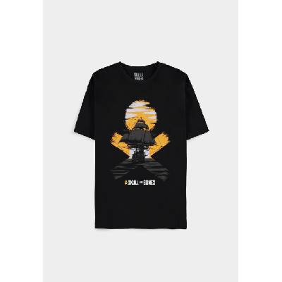 Skull and Bones Skull & Bones - crossbones- Men's Short Sleeved T-shirt Velikost: S, Barva: Black
