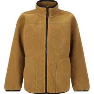 ZIG ZAG Детско поларено яке ZIG ZAG Kid's Root Teddy Fleece Jacket - Dull Gold - размер 104 (EU) (703-6927-0111)