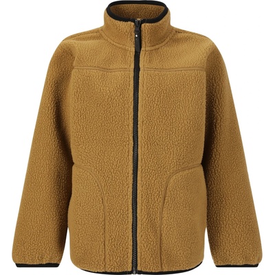 ZIG ZAG Детско поларено яке ZIG ZAG Kid's Root Teddy Fleece Jacket - Dull Gold - размер 104 (EU) (703-6927-0111)