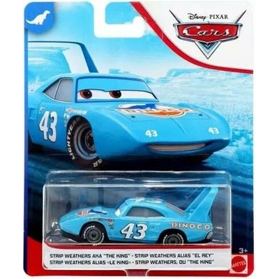 Mattel CARS AUTA STŘÍBRNÝ KRÁL DINOCO SILVER KING S GKB11