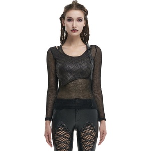 Devil fashion дамска тениска с дълъг ръкав DEVIL FASHION - Wicked Ways - TT232