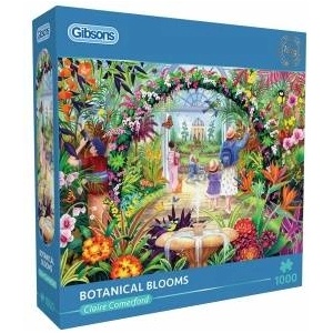 Gibsons Puzzle 1000 pcs. Botanical Flowers
