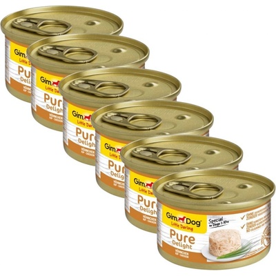Gimdog Little Darling Pure Delight Chicken 6 x 85 g