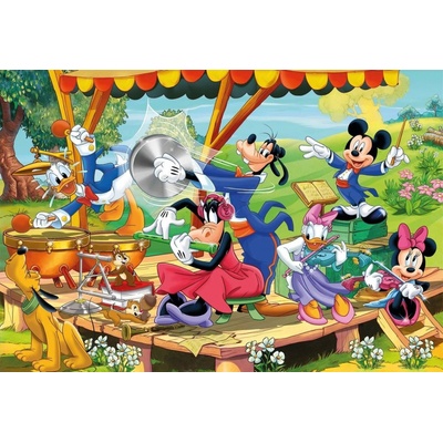 CLEMENTONI Mickey Mouse a přátelé MAXI 24 dílků