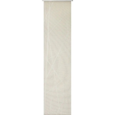 Japonská stena na mieru Beam, taupe, polotransparent, šírka 60 cm