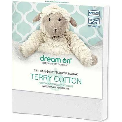 Dream On Протектор за матрак Dream On - Terry Cotton, 70 x 140 cm (5000036)