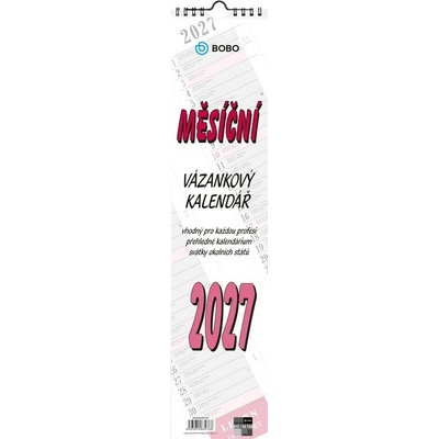 Nástěnný vázanka široká 2027