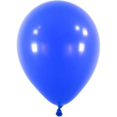Amscan Balónky latexové dekoratérské metalické modré 35 cm