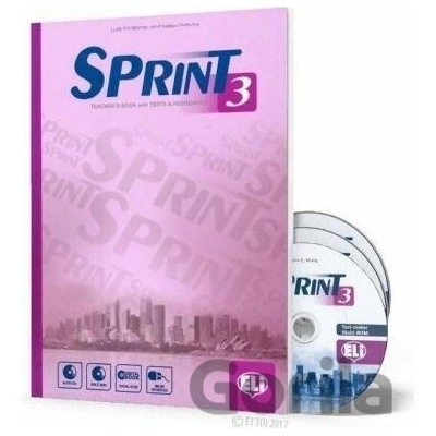 Sprint 3 - Teacher´s Book + 2 Class Audio CDs +Tests & Resources + Test maker Multi-ROM