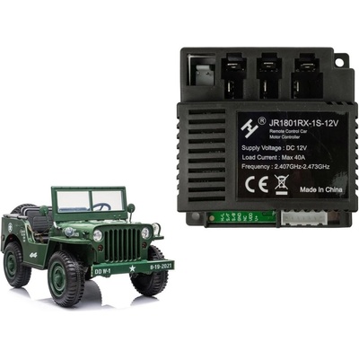 Mamido Řídící jednotka pro elektrická vozítka JH101 JR1801RX-1S-12V