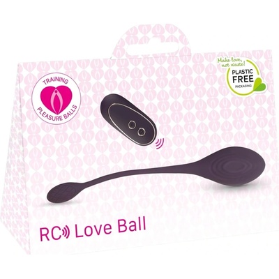 You2Toys RC Love Ball - nositelné akumulátorové, rádiové vibrační vajíčko fialové