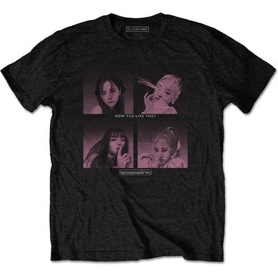 Blackpink tričko How You Like That čierne
