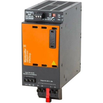 Weidmüller PRO TOP1 480W 24V 20A EX napájací zdroj, 24 V/DC, 20 A, 480 W