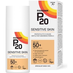 P20 Sensitive Skin Слънцезащитен крем за тяло, SPF50+, 200 ml, P20