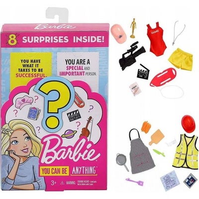 Mattel Barbie Oblečenie pre povolanie s prekvapením