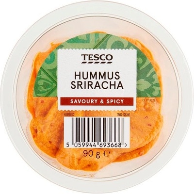 Tesco Cícerovo-sezamová nátierka s pálivou omáčkou Sriracha 90 g