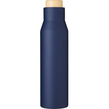 Christian Dvojstenná fľaša z nehrdzavejúcej ocele modrá námornícka 500 ml