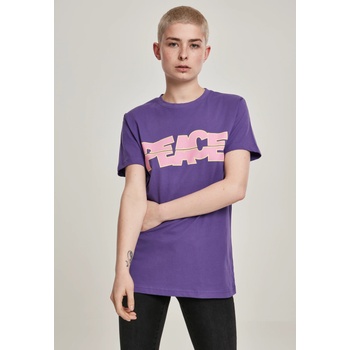Mister Tee Дамска тениска Mister Tee Peace в лилав цвятUB-MT826-01459 - Лилав, размер XS