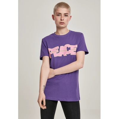 Mister Tee Дамска тениска Mister Tee Peace в лилав цвятUB-MT826-01459 - Лилав, размер S