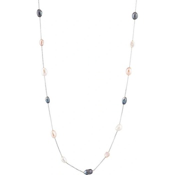 Rebecca Сребърно дамско колие с перли Rebecca SBUKAA23 (SBUKAA23)