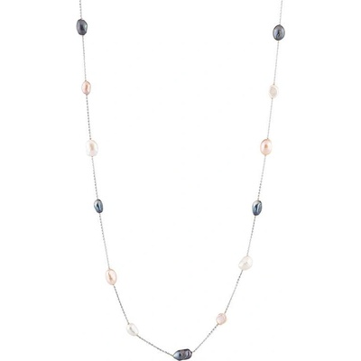 Rebecca Сребърно дамско колие с перли Rebecca SBUKAA23 (SBUKAA23)