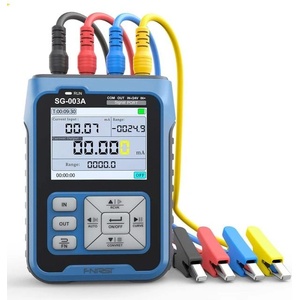 Fnirsi SG-003A Ръчен цифров генератор на сигнали, 2, 4" TFT LCD дисплей, 0-10 V, 4-20 mA, USB-C (SG-003A blue)
