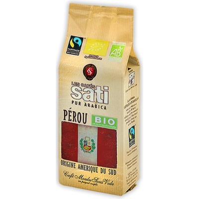 CAFÉ SATI Organic Max Havelaar Peru mletá 250 g