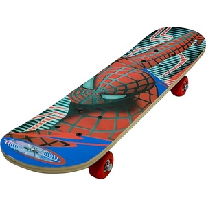BodyFlex Скейтборд Bodyflex Spyderman, 7-слоен клен, 79х20см