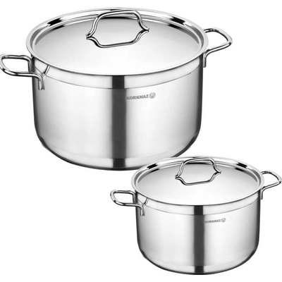 Perfect Cauldron Sada nerezových hrncov s pokrievkou 2 ks