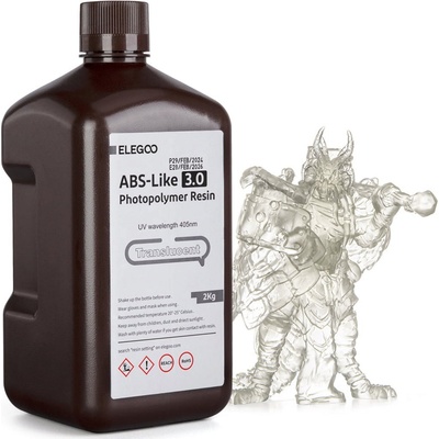 Elegoo ABS-like Resin V3.0 Translucent - 2.000 g (50.103.0339)