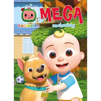 Cocomelon MEGA omalovánky Kolektiv