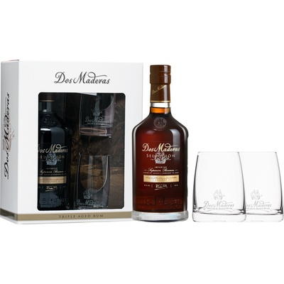 Dos Maderas Seleccion 42% 0,7 l (dárčekové balenie 2 poháre)