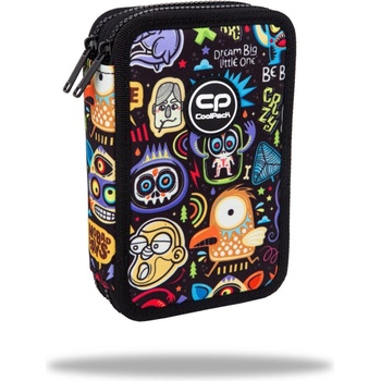 COOLPACK Ученически несесер с пособия CoolPack Jumper 2 Scary stickers (F066696)