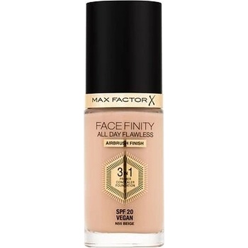 Max Factor Facefinity All Day Flawless SPF20 tekutý make-up s uv ochranou N55 Beige 30 ml