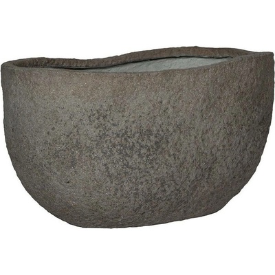 Pottery Pots Květináč Mt. Hunter šedý diorit více velkostí - Velikost: XS - 43 x 24 x 20,5 cm