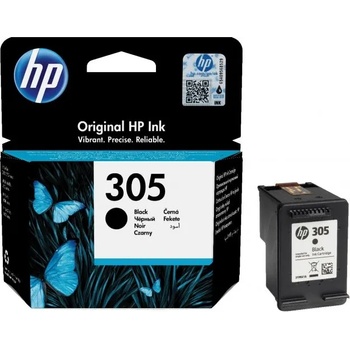 HP 305 Black Original Ink Cartridge Пълнител