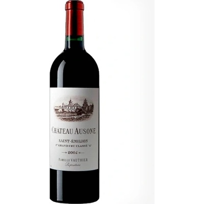 Château Ausone Cuvée suché červené 2004 14% 0,75 l (čistá fľaša)