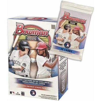 Topps 2025 MLB Bowman Baseball Blaster Box
