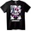 NOONEBRAND Тениска с градски заек с очи-X - 5XL, Black