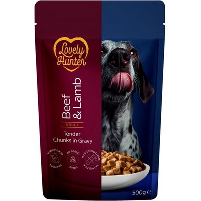 Lovely Hunter Dog Adult Beef & Lamb 500 g